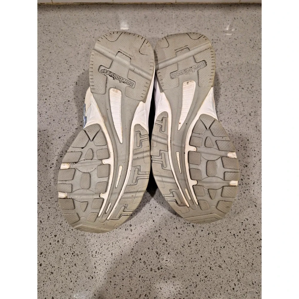 New Balance Women's Leather White & Blue Cross Training Shoes 409 WX409WL Size 8 - Picture 9 of 10